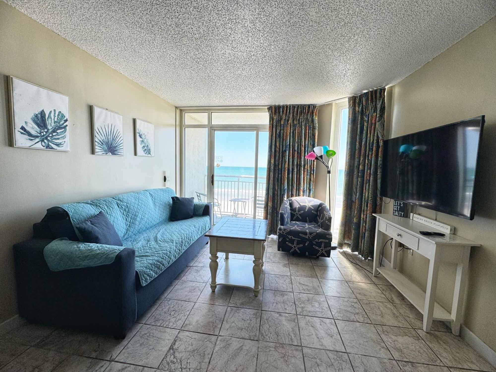 Ocean Front Comfort 1Br Condo Atlantica Myrtle Beach Exterior foto